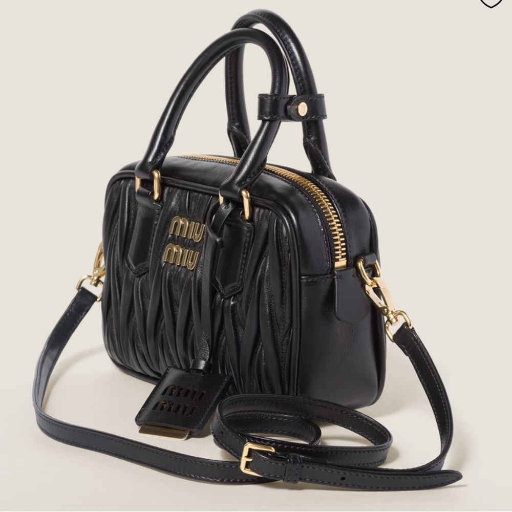 ISO IN SEARCH OF! Miu Miu Arcadie Matelasse Nappa Leather Bag - Picture 2 of 3